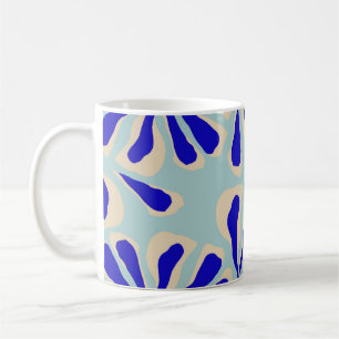 Trendy contemporary floral seamless pattern. coffee mug