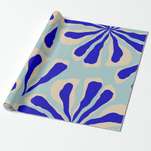 Trendy contemporary floral seamless pattern. wrapping paper