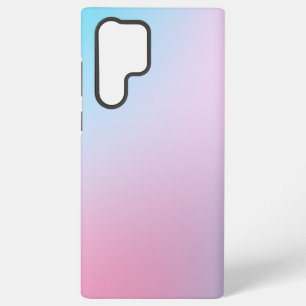 Trendy Contemporary Teal Pink Blue Samsung Galaxy Case