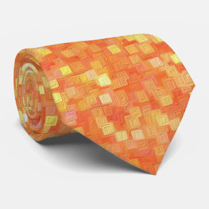 Trendy Cool Chic Unique Abstract Patterns Tie