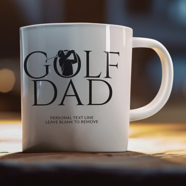 Trendy Cool "GOLF DAD" Coffee Mug (Creator Uploaded)