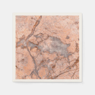 Trendy Cool Marble Stone Texture Napkin