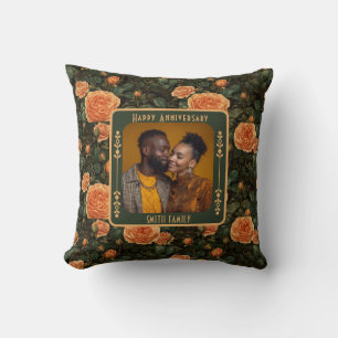 Trendy Couples 10Th Anniversary Throw Pillow