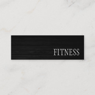 Trendy Creative Wood Fitness Sport Business Card