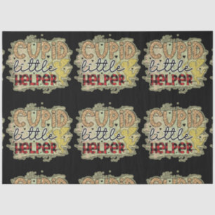 Trendy Cupid Valentines Day Tissue Paper