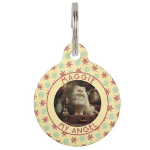 Trendy Custom Dog Lover Present Christmas  Pet Tag