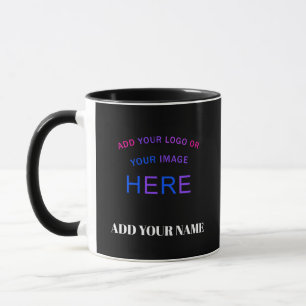 Trendy Customisable Personalised Trademark Logo Mug