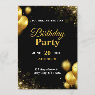 Trendy CUSTOMIZABLE Birthday CARD