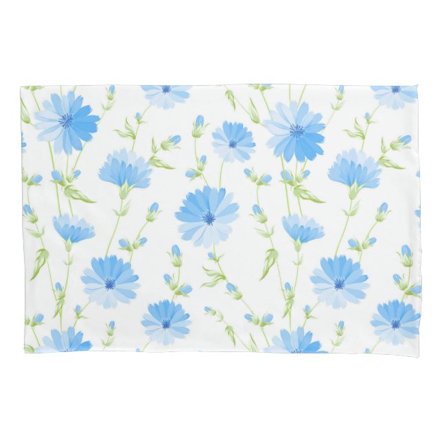 Trendy Daisy Floral      Pillowcase (Front-Left)