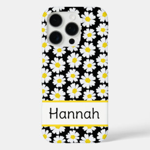 Trendy Daisy Pattern iPhone 16 Pro Case