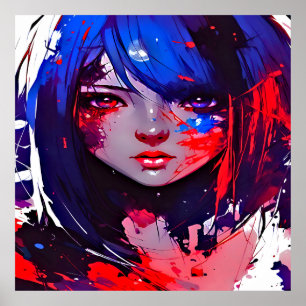 Trendy Dark Colours  Poster