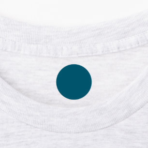 Trendy Deep Cyan - Label