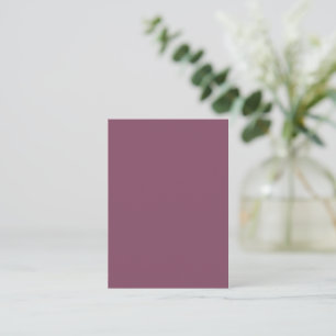 Trendy Deep Plum - Garden Flag Card