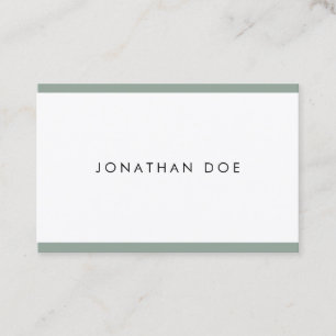 Trendy Design Professional Smart Luxury Elegant Business Card