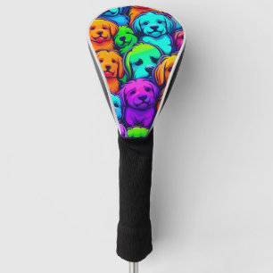 Trendy dog Pattern for Pet Lovers Golf Head Cover