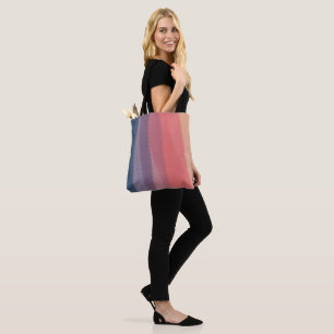 Trendy Dusk Coloured Watercolor Painting Tote Bag