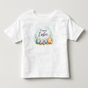 Trendy Easter Eggs Beautiful Collection Toddler T-Shirt