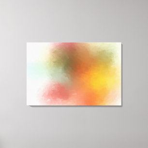 Trendy Elegant Colourful Abstract Art Modern Canvas Print