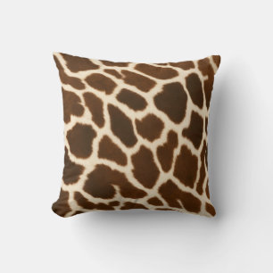 Trendy Elegant Cow Faux Leather Collection Cushion