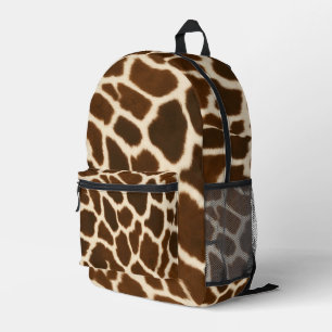 Trendy Elegant Cow Faux Leather Collection Printed Backpack
