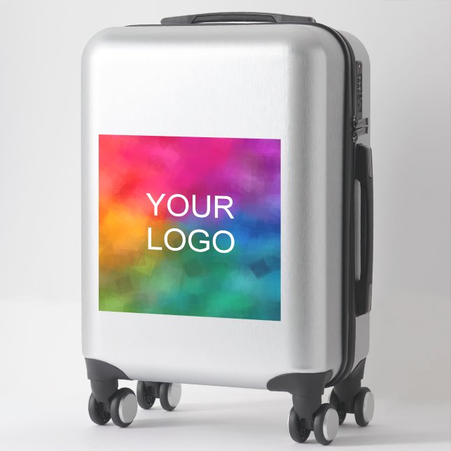 Trendy Elegant Custom Company Logo XL Template (Suitcase)