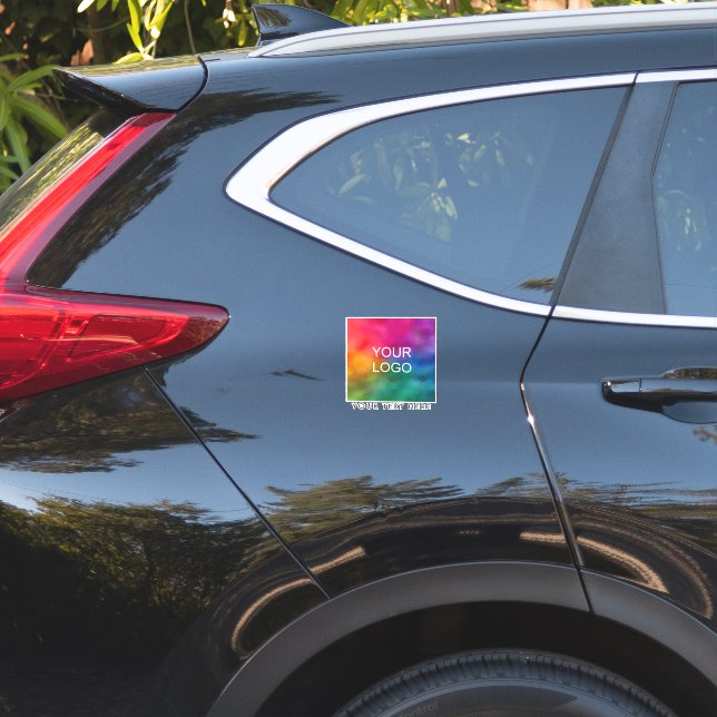 Trendy Elegant Modern Custom Business Logo Here (Car Back)