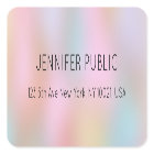 Trendy Elegant Pastel Colours Modern Template