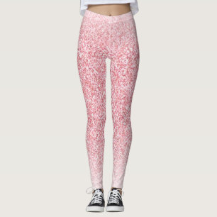 Trendy Elegant Rose Gold Modern Template Leggings