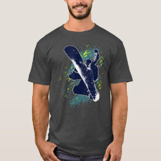 Trendy Etreme Sports Winter Snowboard Poster  T-Shirt