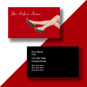 Trendy Fashion Business Cards