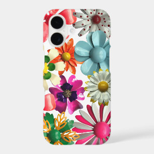 Trendy Fashion MOD Daisy Happy Colourful Flowers