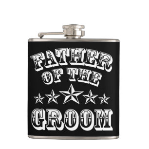 Trendy Father Of The Groom Flask