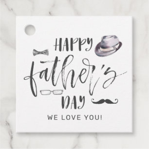 Trendy Father's Day Gift Tags