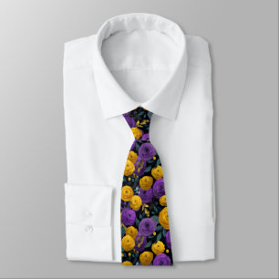 Trendy Fathers Day Ranunculus Flower Tie