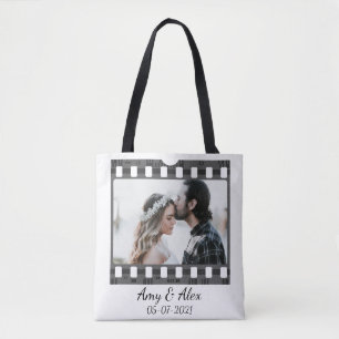 Trendy Film Reel Movie Personalised Picture Frame Tote Bag