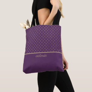 Trendy Fleur de Lis Pattern Tote Bag