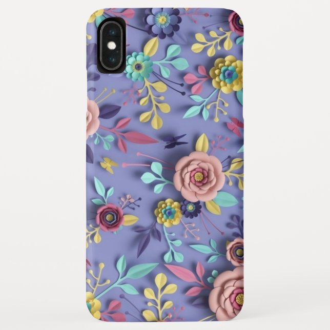 Trendy   Floral    Case-Mate iPhone Case (Back)