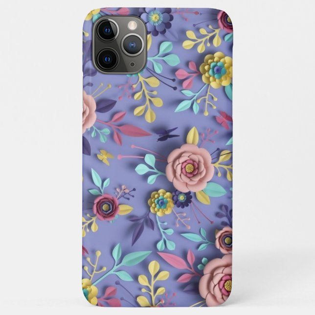 Trendy   Floral    Case-Mate iPhone Case (Back)
