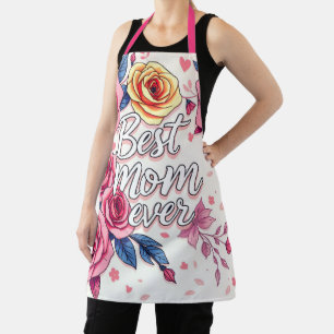 Trendy Floral Luxury Gift Collection Apron