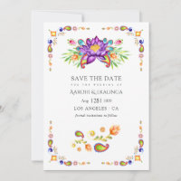 Trendy Floral Paisley Indian Wedding