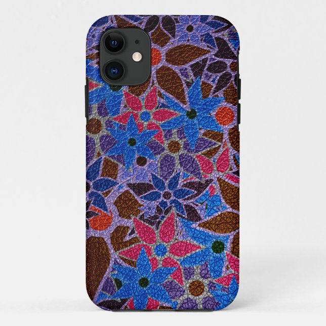 Trendy Floral Pattern #10 Case-Mate iPhone Case (Back)
