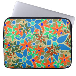 Trendy Floral Pattern #3 Laptop Sleeve