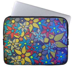 Trendy Floral Pattern #4 Laptop Sleeve