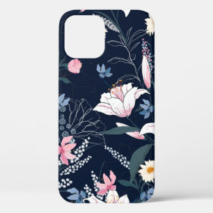Trendy Floral pattern in the many kind of flowers. iPhone 12 Case