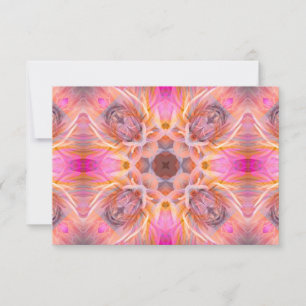 Trendy Floral Thank You Card