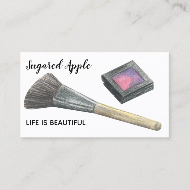 Trendy for Social Media  Business Card (Front)