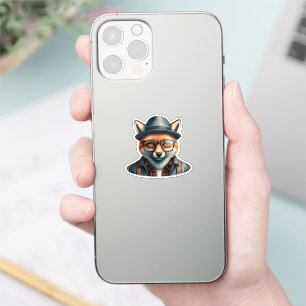 Trendy Fox Character