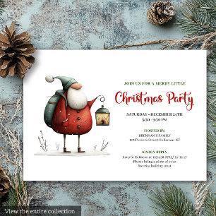 Trendy Funny Santa Christmas Celebration Invites