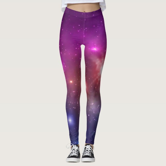 Trendy galaxy leggings (Front)