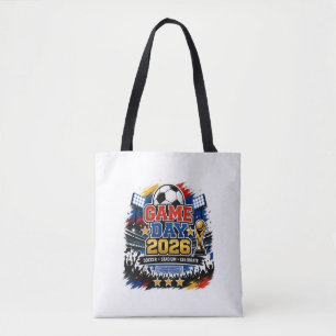 Trendy Game Day 2026 Football Stadium  Tote Bag